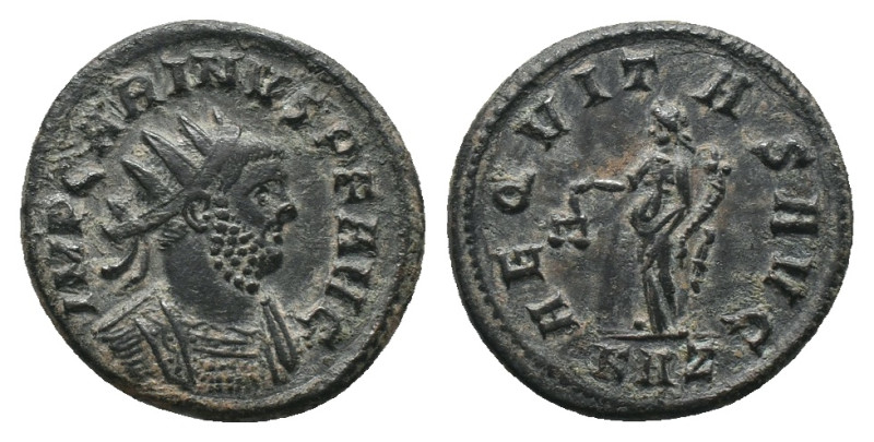 CARINUS (283-285). Antoninianus. Rome.
Obv: IMP CARINVS P F AVG.
Radiate, drap...