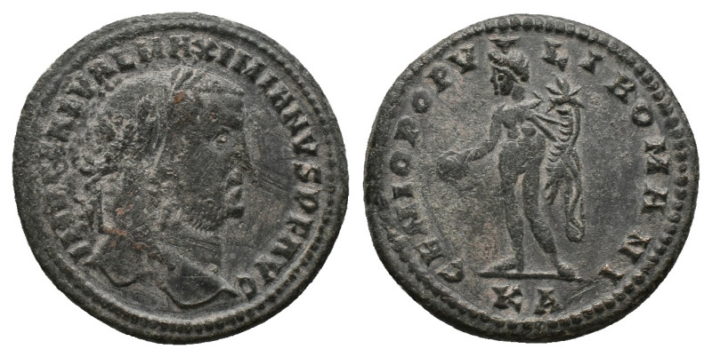 GALERIUS MAXIMIANUS (305-311).Cyzicus.Follis.
Obv : IMP C M A MAXIMIANVS P F AV...