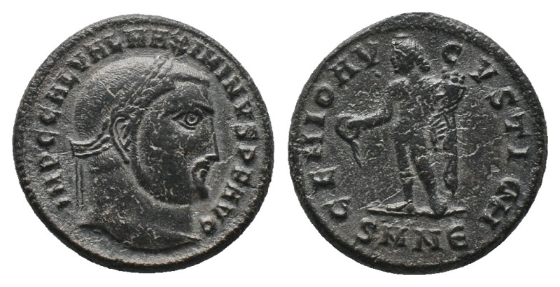 MAXIMINUS II (310-313). Follis. Nicomedia.
Obv: IMP C GAL VAL MAXIMINVS P F AVG...