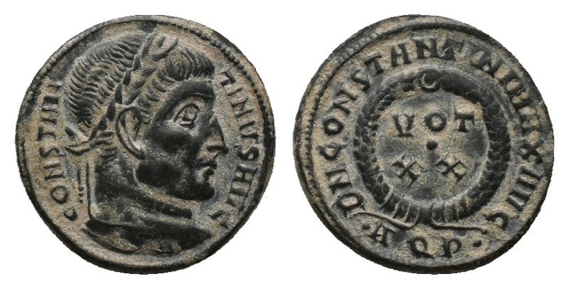 CONSTANTINE I 'THE GREAT' (307/10-337). Follis. Aquileia.
Obv: CONSTANTINVS AVG...