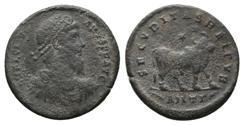 JULIAN II APOSTATA (360-363). Ae. Antioch.
Obv: D N FL CL IVLIANVS P F AVG.
Di...