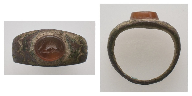 Roman bronze Ring 1st-5st Century AD.
.
Weight: 3.04 g.
Diameter: 18.74 mm.