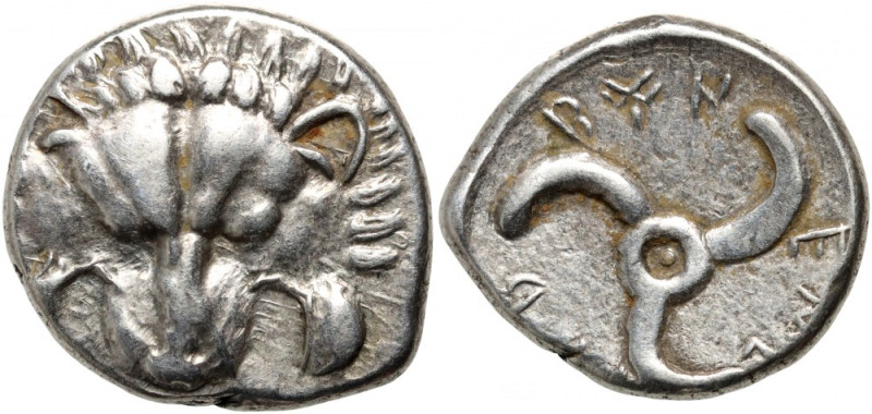 Greece, Lycia, Pericles, 1/3 Stater c. 380-360 BC Weight 2,79 g, 13-15 mm. Waga ...