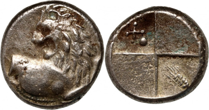 Greece, Chersonesos Thrace, 375-320 BC, Hemidrachm Weight 2,47 g, 13 mm.&nbsp; W...