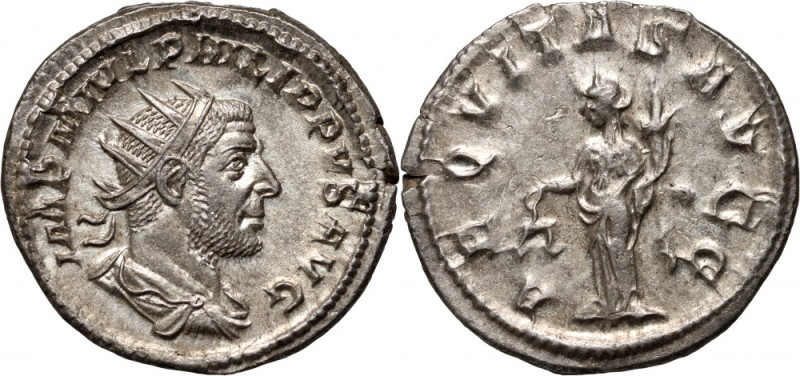 Roman Empire, Philip I the Arab 244-249, Antoninian, Rome Weight 3,71 g, 22 mm....