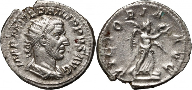 Roman Empire, Philip I the Arab 244-249, Antoninian, Rome Weight 4,16 g, 23 mm....