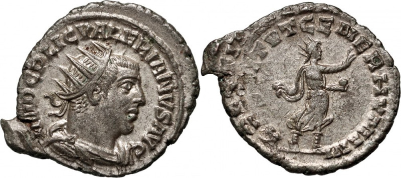 Roman Empire, Valerian I 253-260, Antoninian, Antioch Weight 4,47 g, 22 mm. Waga...