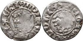 Władysław Jagiełło 1386-1434, półgrosz, Kraków, sygnatura F‡
