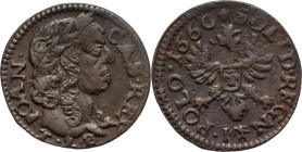 Jan II Kazimierz, szeląg (boratynka) 1660 TLB