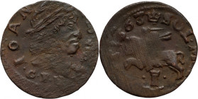 Jan II Kazimierz, szeląg litewski (botratynka) 1663 GFH, Oliwa
