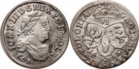 Jan III Sobieski, szóstak 1683 TLB, Bydgoszcz