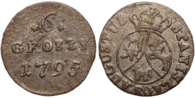 Stanisław August Poniatowski, 6 groszy 1795, Warszawa