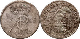 Stanisław August Poniatowski, trojak 1765 SB, Toruń R3