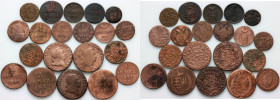 Polska, zestaw monet z XVII-XIX wieku, (20 sztuk)