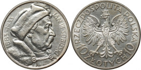 II RP, 10 złotych 1933, Warszawa, Jan III Sobieski