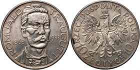 II RP, 10 złotych 1933, Warszawa, Romuald Traugutt