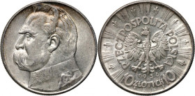 II RP, 10 złotych 1936, Warszawa, Józef Piłsudski