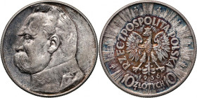 II RP, 10 złotych 1936, Warszawa, Józef Piłsudski