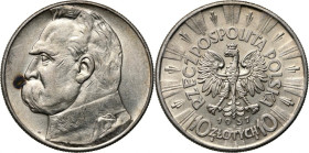 II RP, 10 złotych 1937, Warszawa, Józef Piłsudski