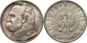 II RP, 10 złotych 1937, Warszawa, Józef Piłsudski