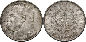 II RP, 10 złotych 1937, Warszawa, Józef Piłsudski