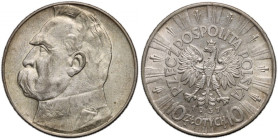 II RP, 10 złotych 1937, Warszawa, Józef Piłsudski