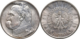 II RP, 10 złotych 1938, Warszawa, Józef Piłsudski