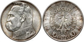 II RP, 10 złotych 1939, Warszawa, Józef Piłsudski