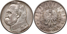 II RP, 10 złotych 1939, Warszawa, Józef Piłsudski