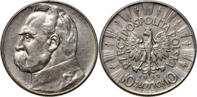 II RP, 10 złotych 1939, Warszawa, Józef Piłsudski