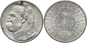 II RP, 5 złotych 1934, Warszawa, Józef Piłsudski, Orzeł Strzelecki