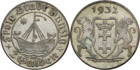 Wolne Miasto Gdańsk, 2 guldeny 1932, Berlin, Koga