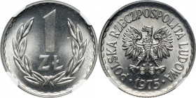 PRL, 1 złoty 1975