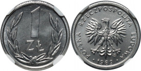 PRL, 1 złoty 1989