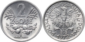 PRL, 2 złote 1972, Jagody