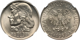 PRL, 10 złotych 1959, Tadeusz Kościuszko