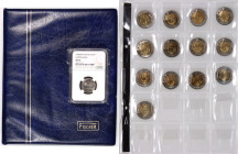 III RP, komplet polskich monet obiegowych z lat 1990-2024, (225 sztuk)
