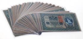 Austria, set of banknotes 1000 Kronen 1902, (25 pieces)