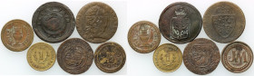 Europe, Token set, (6 pieces)