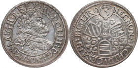 Austria, Rudolf II, 3 Kreuzers 1605, Hall