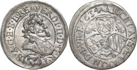 Austria, Ferdinand II, 3 Kreuzers 1634, Sankt Veit