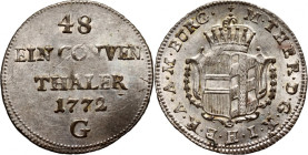 Austria, Maria Theresa, 1⁄48 Konventionsthaler 1772 G