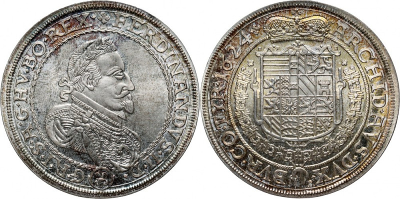 Austria, 20th century medal, copy of Thaler 1624 Silver, weight 27,31 g, diamete...