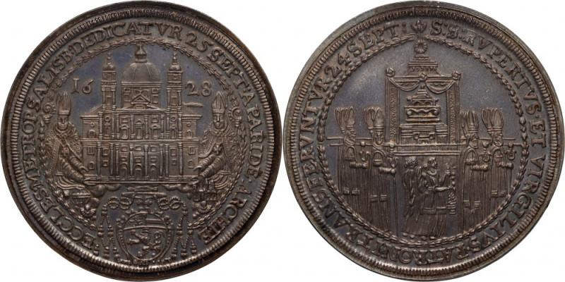 Austria, silver medal from 1978, copy of a Thaler from 1628, Salzburg Silver, we...