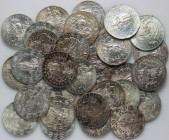 Austria, 2 ducats 1642, copies in silver from 1963, (32 pieces)