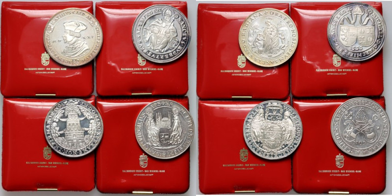 Austria, silver Thalers replicas, (4 pieces) 925 silver, weight (total) 139,38 g...