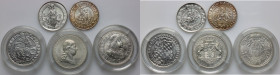 Set of restrikes, (5 pieces)