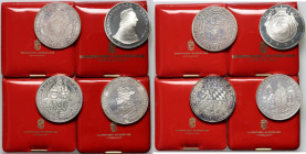 Austria, silver Thalers replicas, (4 pieces)