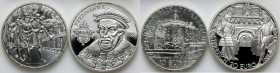Austria, silver coin set 10 Euro 2002, (2 pieces)