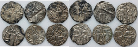Bulgaria, Ivan Alexander 1331-1371 and Michael Asen IV 1322-1355, set of Gros, (6 pieces)